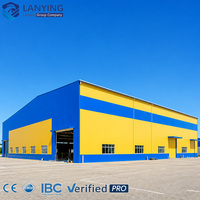Almacén de Estructura de Acero de Bajo Costo, Kit de Construcción Metálica Prefabricada para Almacén, Almacén de Estructura de Acero