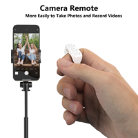 Remote Kontrol Cincin Gulung untuk iPhone iPad Android, Perangkat Pengontrol Kamera Selfie dan Pembalik Halaman yang Dapat Dipakai