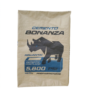 Sac à ciment 50 kg à fond carré, en PP tissé laminé, imprimé flexo, résistant à l'humidité, avec bec verseur, <span class=keywords><strong>prix</strong></span> personnalisé - Product Image 6