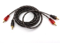 Cable personalizado de cobre puro 2 RCA macho a macho Cable de Audio AV cable de audio amplificador de potencia bajo para TV VCR video cable de audio