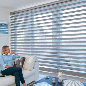 ستائر شانغريلا حديثة عالية الجودة ومخصصة ، ظلال دوارة تعتيم - Product Image 1