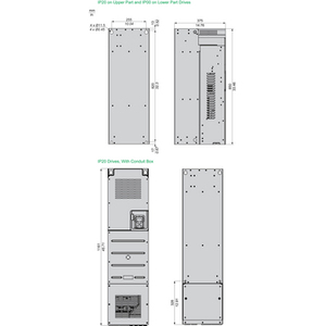 สำหรับอินเวอร์เตอร์รุ่นดั้งเดิม ATV610 ซีรีส์ ATV610C16N4 VFD 3 เฟส 160 กิโลวัตต์ 380~460 โวลต์ - Product Image 5