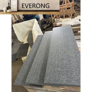 Flamed Brushed Mông Cổ Đen <span class=keywords><strong>basalt</strong></span> đá cầu thang bên ngoài bước giá thiết kế - Product Image 4
