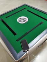 Table de Mahjong en métal de qualité professionnelle, facile à installer, avec mélangeur automatique, pieds pliants en plastique durable