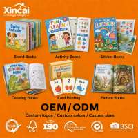 Carnet de dessin pour enfants OEM, impression personnalisée de la couverture, impression numérique, plastification, activité artistique en classe de maternelle, spirale