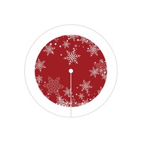 Meistverkaufter Weihnachtsbaum-Teppich Quadratisch für Bestseller-Feiertagsdekoration Stoff für Wohnzimmer in Verschiedenen Ausführungen Erhältlich