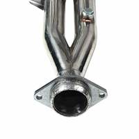 Collecteurs d'échappement Tri-Y en acier inoxydable poli, soudés TIG, à montage direct pour Acura Integra GSR LS GS B18