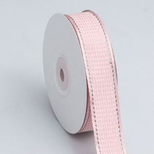 Ruban tissé à double face de qualité supérieure, largeur personnalisée 2,5 cm, motif écossais, pour bordures de manches de chemisier et décorations de revers, 10 yards/rouleau - Product Image 3