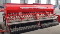 Semoir à grains pour tracteur-Semoir à blé de taille moyenne avec espacement réglable des rangées pour les applications agricoles sur le terrain