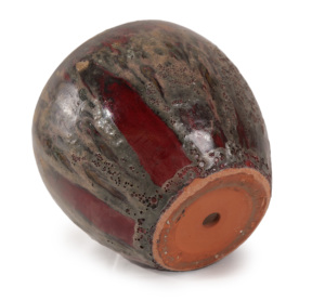 Pot de fleurs en céramique émaillée moderne de qualité supérieure avec trous de drainage - Jardinière écologique respirante à haute porosité pour une utilisation en intérieur/extérieur - Product Image 3