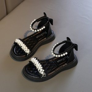 Sandali estivi da ragazza in stile coreano <span class=keywords><strong>scarpe</strong></span> alla moda con suola morbida per bambini di grandi dimensioni di medie dimensioni alla moda Design da piccola principessa - Product Image 6