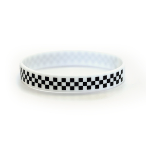 <span class=keywords><strong>Bracelet</strong></span> en <span class=keywords><strong>silicone</strong></span> imprimé élastique à carreaux noirs et blancs pour événement sportif – <span class=keywords><strong>Bracelet</strong></span> en caoutchouc pas cher - Product Image 6