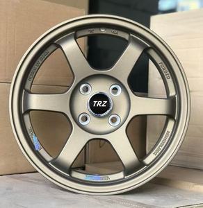 ล้อแม็กซ์รถยนต์นั่งส่วนบุคคลขนาด 14 15 16 17 18 19 นิ้ว แบบ JDM 5x112 5x114.3 5x100 5x120 ทำจากอลูมิเนียมอัลลอยด์ ผลิตด้วยวิธี Flow Forming รุ่น <span class=keywords><strong>te37</strong></span> - Product Image 1