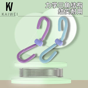 เครื่องบริหารขาแบบ S สำหรับบริหารต้นขาและสะโพก อุปกรณ์ออกกำลังกายแบบพกพา เครื่องออกกำลังกายแบบสเต็ปเปอร์สำหรับผู้ใหญ่ วัสดุ PP ผลิตที่เมืองอี้หวู่ - Product Image 4