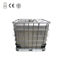 Prix usine sanitaire AISI304 sirop d'érable IBC réservoir fourre-tout avec mélangeur
