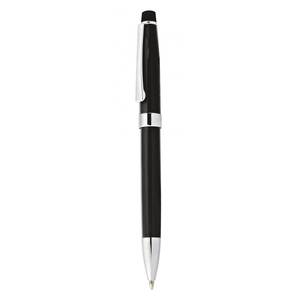 Stylo noir brillant en métal, fournitures d'écriture et de correction - Product Image 1