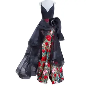 KDG-Vestido de noche a <span class=keywords><strong>la</strong></span> moda para mujer, elegante vestido de dama para boda - Product Image 1