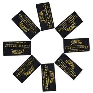 <span class=keywords><strong>Etichette</strong></span> in tessuto lavabile <span class=keywords><strong>personalizzate</strong></span> bordo taglio Laser Merrow bordo per borse abbigliamento capi abbigliamento-marchio tessuto <span class=keywords><strong>etichette</strong></span> di indumento - Product Image 3
