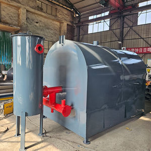 Horno de Pirólisis de Madera sin Humo con Máquina para Producción de Biocarbón, Línea de Producción de Carbón Motorizada para Estufas de Carbonización - Product Image 4