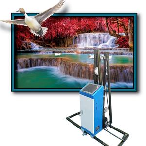 Robot Pintor de Paredes Automático, Impresora de Murales Verticales 3D/4D/5D, Máquina de Impresión de Paneles de Pared con 2 Cabezales de Impresión - Product Image 3