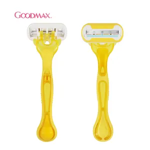 Goedkope Hotel Reizen Scheerapparaat Scheren Safety Razor Triple Blade Terug Lady Scheermes Voor Vrouwen