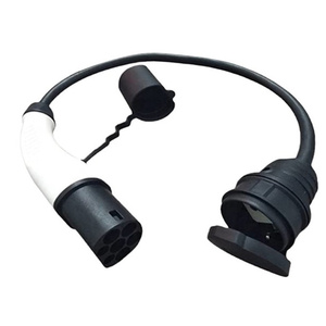 Adaptateur 16A EV Type 2 vers <span class=keywords><strong>prise</strong></span> Schuko se connectant avec <span class=keywords><strong>prise</strong></span> Schuko New Energy Charger EV Piles Câble de charge portable - Product Image 6
