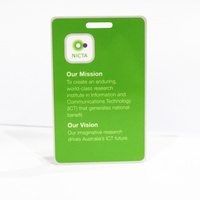 Carte d'identité en PVC personnalisée CMJN Full Color Printing Events VIP Pass Card