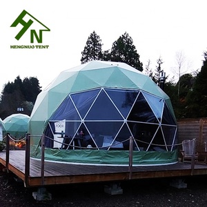 Tenda a cupola prefabbricata con isolamento invernale Igloo House con camino per Glamping <span class=keywords><strong>Safari</strong></span> - Product Image 6