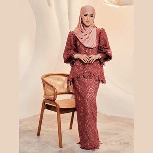 SIPO EID 2023 personalizado moderno Malasia mujeres musulmán Baju Kurung señoras Vestido de manga larga para mujeres Elegante ropa islámica - Product Image 1