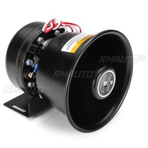 Sirène d'alarme de voiture puissante 400W 9 tons, haut-parleur de sirène de police, klaxon de voiture 12V avec système MIC et télécommande sans fil - Product Image 3