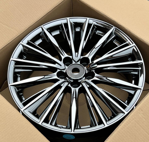 Cao Đen Gia Công Mặt 18 Inch 5X1143 Hợp Kim Đúc Đa Nói Bánh Xe Vành Cho Toyota Alpha (Phiên Bản Mona <span class=keywords><strong>Lisa</strong></span>) - Product Image 4