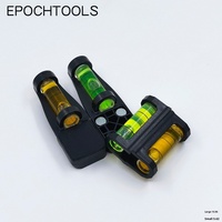 Niveau magnétique miniature EPOCHTOOLS avec viseur à bulle, précision de 1,0 mm/m, garantie de 3 ans, aimant de 50 mm, plage de mesure de 0 à 10 mm