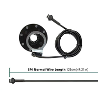 Kit de conversion de vélo électrique pour motos électriques 48V 250W-1500W avec écran LCD, étanche IP65, vitesse 45 km/h