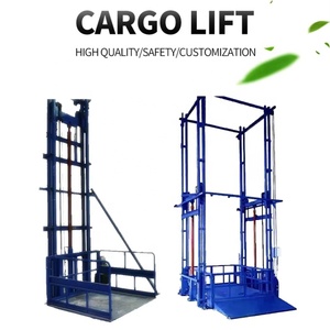 Maßgefertigter Kleiner Elektrischer Hydraulischer Fracht-Aufzug Drahtseil-Lastenaufzug Innen- und Außenaufzug für 2-stöckige Häuser - Product Image 2