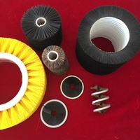 TDF bobine de fil de laiton intérieur brosse à ressort en Nylon pour Machine à laver broyeur de capsules de verre polissage ligne de galvanisation ECL nettoyage
