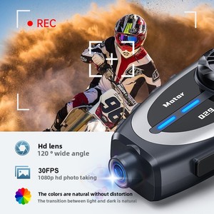 <span class=keywords><strong>Casque</strong></span> de <span class=keywords><strong>moto</strong></span> Q29 pour <span class=keywords><strong>casque</strong></span> 5.5, <span class=keywords><strong>cam</strong></span>éra de tableau de bord Full HD 1080P, interphone, partage de musique, mixage audio universel - Product Image 5