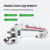Nouvelle conception de machine de laminage automatique industrielle pour rouleaux de film en aluminium PET PE