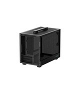 Deepcool CH160 Noir boîtier mini-ITX ultra-portable boîtier à haut débit d'air petit encombrement pour ordinateur de bureau