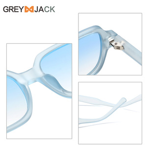 Gafas de Sol Greyjack Unisex, Montura TR90, Lentes con Degradado Azul, Protección UV400, Tipo 3 - Product Image 1
