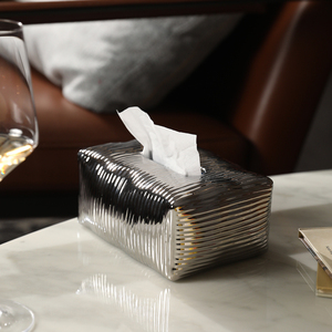 Creatieve High-End Luxe Keramische Tissue Box Elegante Servet Houder Desktop Salontafel Decoratie Gemaakt Van Papier Voor De Woonkamer - Product Image 4