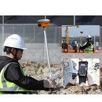 Récepteur GPS CHCNAV E96 de haute précision, équipement de topographie GNSS RTK, base et rover GNSS CHC pour la topographie