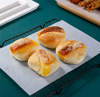 Tapis de cuisson double face pour barbecue, résistant à la graisse, pour pain, gâteaux et biscuits