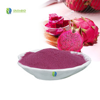 Poudre de fruit du dragon rouge SLBIO lyophilisée 60-80 mesh Poudre de pitaya rouge