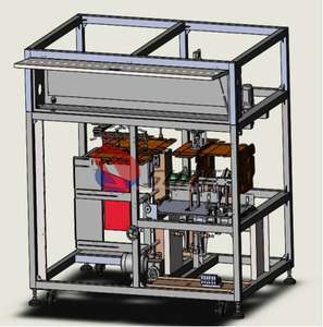 Erector automático de cartón Caja automática Máquina plegable Bandeja anterior - Product Image 3