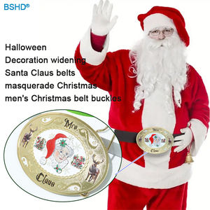 Vente <span class=keywords><strong>en</strong></span> gros d'accessoires de déguisement de Noël avec logo personnalisé français 148*106mm Boucles de ceinture <span class=keywords><strong>en</strong></span> métal <span class=keywords><strong>en</strong></span> alliage de zinc pour <span class=keywords><strong>le</strong></span> <span class=keywords><strong>père</strong></span> Noël - Product Image 6