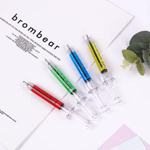 Promotionalかわいいカスタムロゴかわいい医療Injection Shaped Syringe Ball Penための在庫病院 - Product Image 2