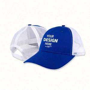 Gorra Trucker de Malla de 6 Paneles Personalizada con Bordado 3D, Estilo Hip Hop y Y2K, Material de Pana y Lona para Invierno, MOQ Bajo - Product Image 1