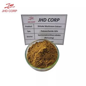 Jhd Nguồn cung cấp cGMP tinh khiết tự nhiên nấm Shiitake nấm chiết xuất 10% 50% polysaccharides bột - Product Image 2