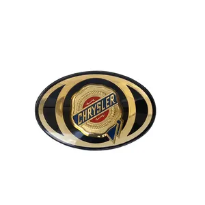 Ovale Emblema Distintivo Logo Ali Anteriort Griglia DS60525180 4805157 untuk Chrysler Caravan/Voyager/Town & Country
