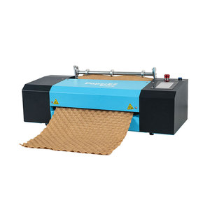 Machine à bulles de papier automatique PaperEZ 400 mm, machine à remplir les espaces vides avec du papier kraft, avec coupeur automatique pour un emballage écologique - Product Image 1